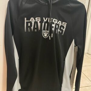 Las Vegas Raiders Black and Gray Hoodie